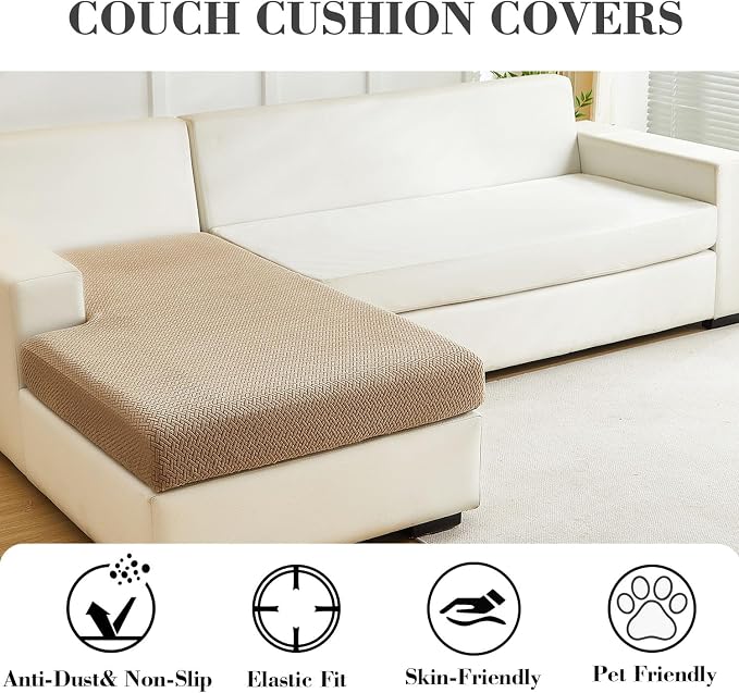 Sofa Covers Couch Covers for Sofa Pet Friendly Couch Cushion Covers Universal - Image 3