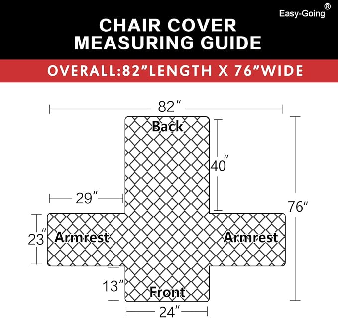 Easy-Going Reversible Couch Cover, Small Chair, Chocolate/Beige | Machine - Image 6