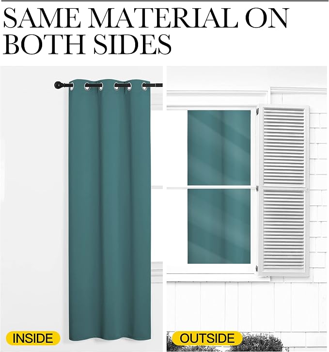 NICETOWN Patio Glass Door Panels - Image 4