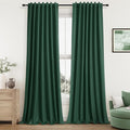 Guken 100% Blackout Curtains 120 Inch Length 2 Panels Set by Guken