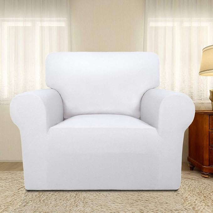 PureFit Super Stretch Chair Sofa Slipcover – Spandex Non Slip Soft Couch Sofa - Image 2