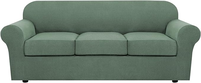 H.VERSAILTEX 4 Piece Stretch Sofa Covers by HVERSAILTEX