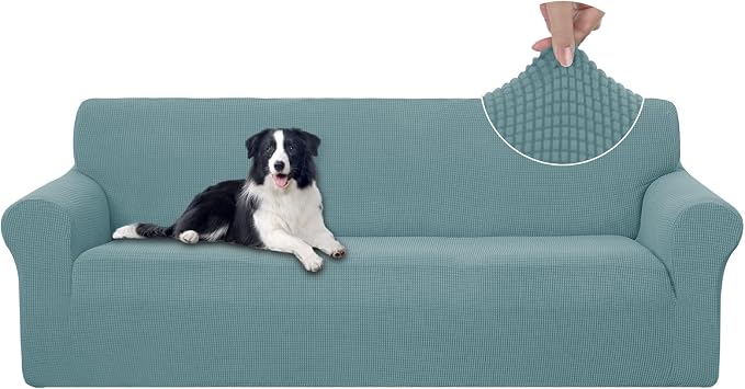 U-NICE HOME 4 Seater Stretch Couch Cover Sofa Cover Washable Sofa Slipcover by U-NICEHOME