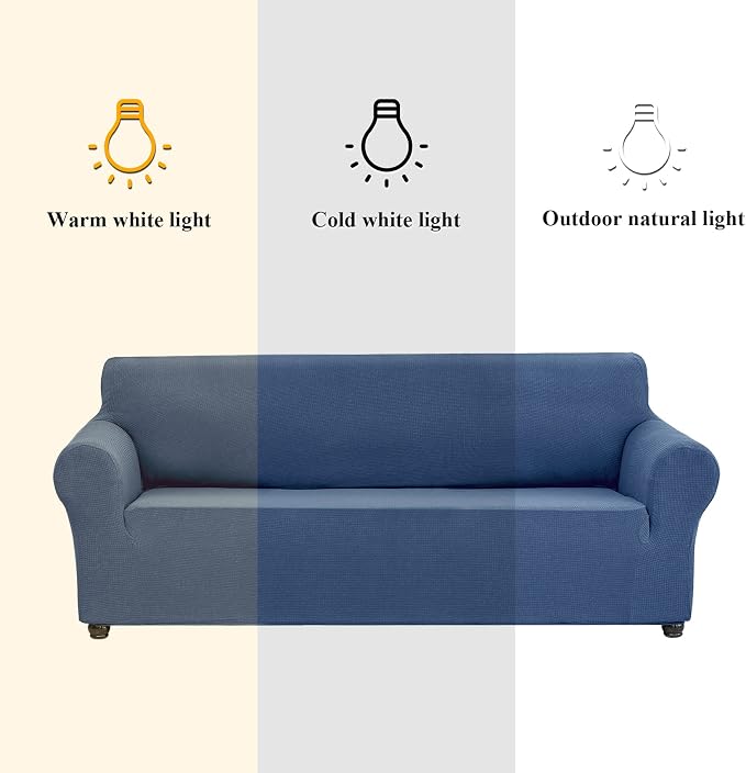 Joccun Stretch Couch Cover Slipcovers, 1-Piece Sofa Covers - Image 3