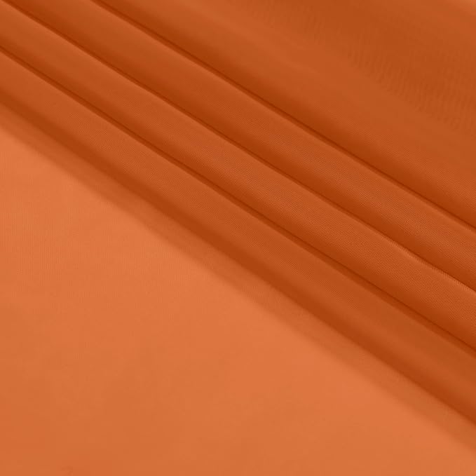 OWENIE Sheer Orange Curtains, Sheer Curtains 84 inch Length 2 Panels Set - Image 6