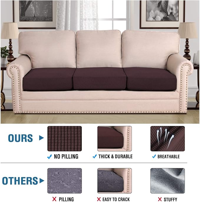 H.VERSAILTEX Super Stretch Stylish Cushions Covers/Furniture Cover Spandex - Image 2