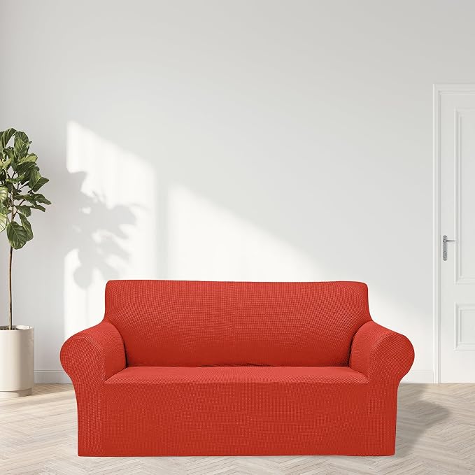 Cupuamon 2026 New Stretch Loveseat Sofa Slipcovers Couch Cover - Image 3