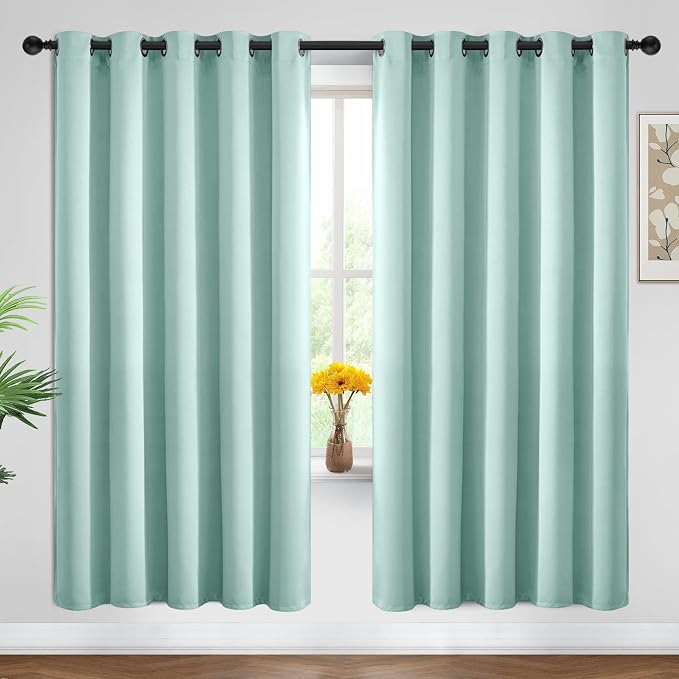 Yakamok Blackout Curtains Room Darkening Thermal Insulated Window Panels by Yakamok