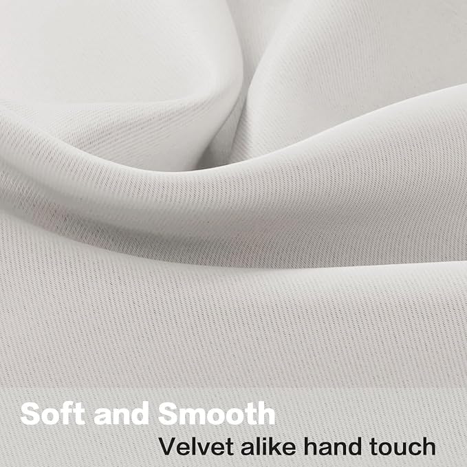 H.VERSAILTEX Blackout Kitchen Curtain Valances, Short Window Valance Curtains - Image 5