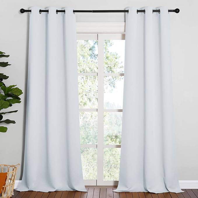 NICETOWN Room Darkening Long Curtains - Image 2