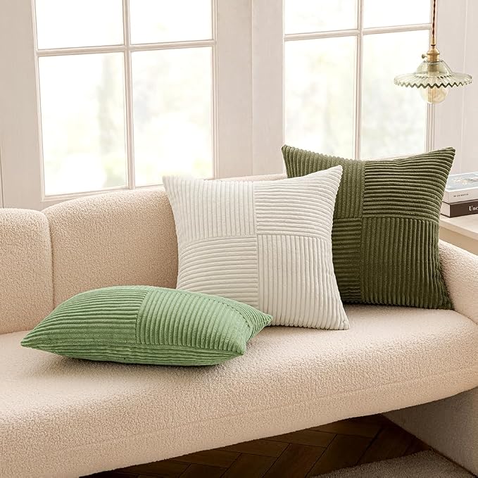 MIULEE White Decorative Throw Pillow Covers 20x20 Inch - Image 5
