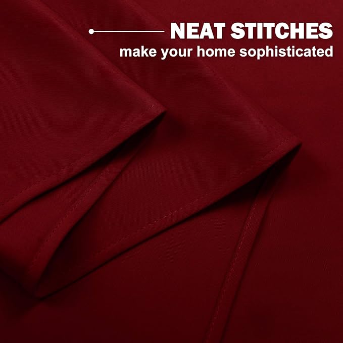 NICETOWN Blackout Kitchen Window Curtains - Image 2