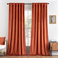 MIULEE Velvet Curtains 66 Inch Wide by MIULEE