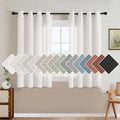 H.VERSAILTEX Elegant Natural Linen Semi Sheer Blended Energy Efficient Light by HVERSAILTEX