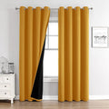 ChrisDowa 100% Blackout Curtains 120 inch Long by ChrisDowa