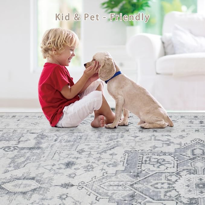 Srugn Area Rugs 5x7 Washable Area Rugs - Image 6