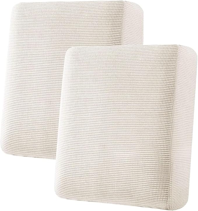 H.VERSAILTEX Super Stretch Individual Seat Cushion Covers Sofa Covers Couch by HVERSAILTEX