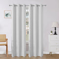Joydeco Blackout Curtains 95 Inches Long 2 Panels Set, Thermal Insulated Long by JOYDECO