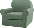 Turquoize 2 Piece Chair Covers Armchair Slipcovers by Turquoize