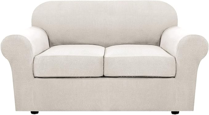 H.VERSAILTEX 3 Piece Stretch Sofa Covers by HVERSAILTEX