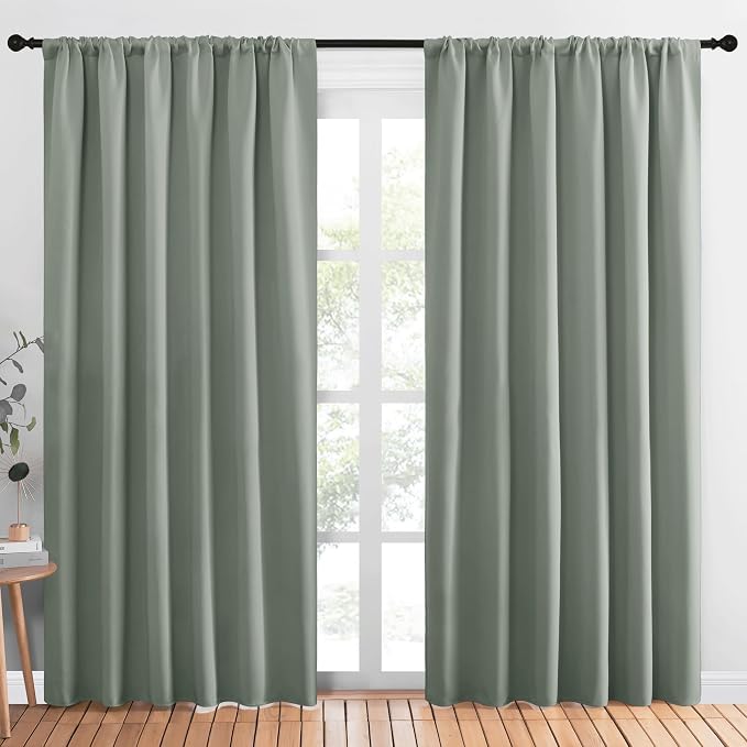 NICETOWN Living Room Curtains, 1 Pair, 70 x 84-inch, Home Decorations Thermal by NICETOWN