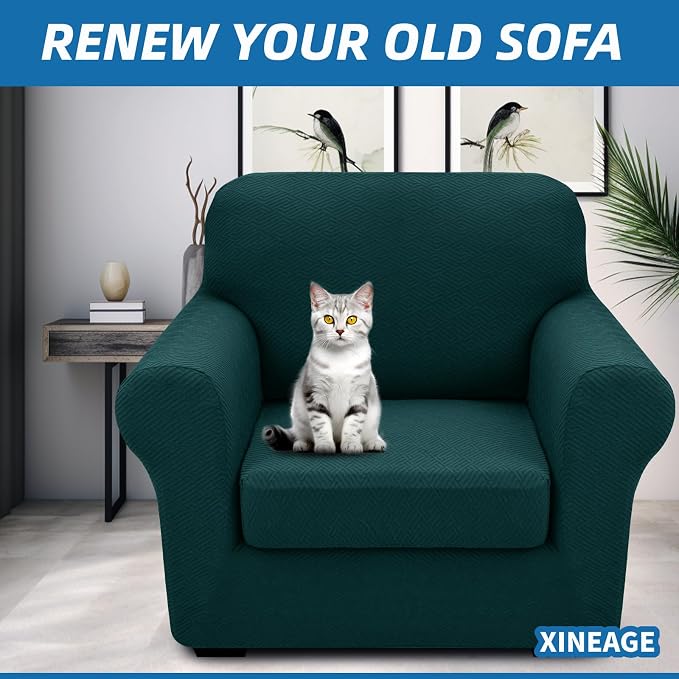 XINEAGE 2026 New 2 Piece Chair Cover - Image 3