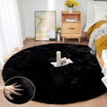 ORINOVA Round Rugs 6ft Faux Rabbit Fur Rug Fluffy Rug by ORINOVA