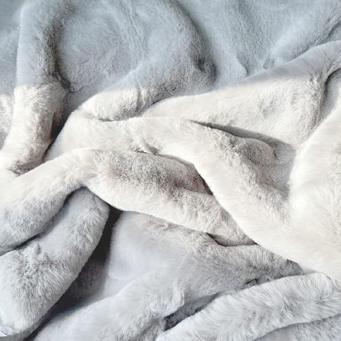 ORINOVA Grey Fluffy Rug Runners - Image 6
