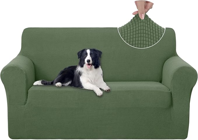 U-NICE HOME Loveseat Cover Stretch Couch Cover Sofa Cover Sofa Slipcover by U-NICEHOME