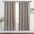 RYB HOME Blackout Curtains for Bedroom Living Room 72 inches Long, Thermal by RYBHOME