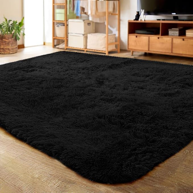 LOCHAS Ultra Soft Indoor Modern Area Rugs Fluffy Living Room Carpets - Image 2