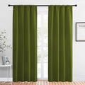 NICETOWN Blackout Curtains for Living Curtains, 1 Pair, 34-inch W x 84-inch L by NICETOWN