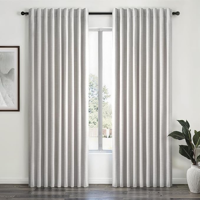 100% Blackout Curtains 70 Inch Wide 90 Inch Long by Topfinel