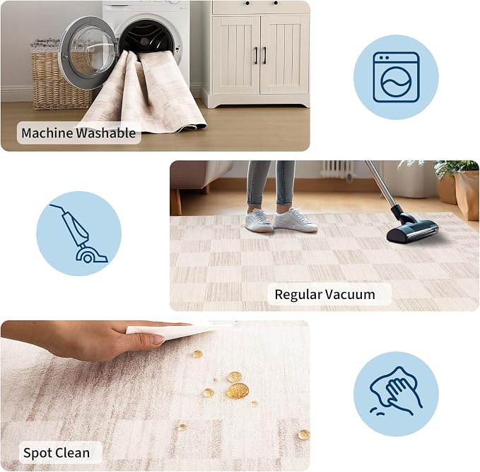 GarveeHome 2x6 Kitchen Runner Rug Non Slip Washable Runner Rug - Image 7