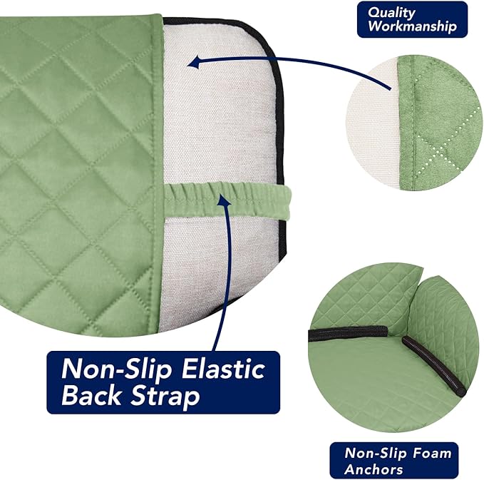 PureFit Reversible Quilted Sofa Cover Dog Couch Covers - Image 3