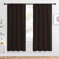 NICETOWN Blackout Curtains for Living Curtains, Toffee Brown, 2 Panels by NICETOWN