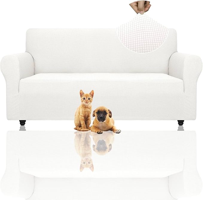 ZNSAYOTX Super Stretch Couch Cover Universal Sofa Covers by ZNSAYOTX