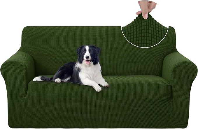 U-NICE HOME Oversized Stretch Loveseat Couch Cover Sofa Covers Washable Sofa by U-NICEHOME