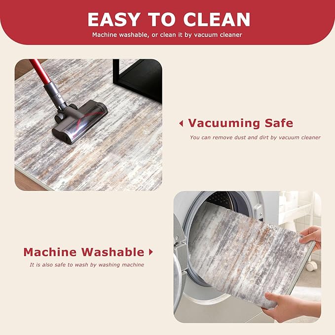 KOZYFLY 2x6 Washable Runner Rug - Image 6