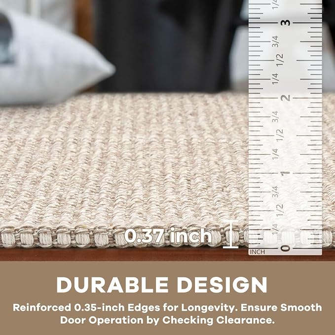 KOZYFLY Long Runners for Hallways 2x12 ft Washable Kitchen Runner Non Slip - Image 4