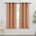 NICETOWN Thick Linen Blend Curtains Flax Textured by NICETOWN