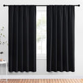 NICETOWN Black Blackout Curtain Blinds by NICETOWN