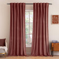 MIULEE Velvet Curtains 2 Panels Luxury Blackout Curtains by MIULEE