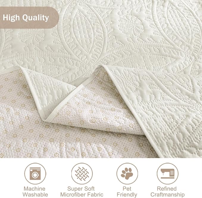 Quilted Grand Sofa Covers Washable, Couch Cover - Image 6