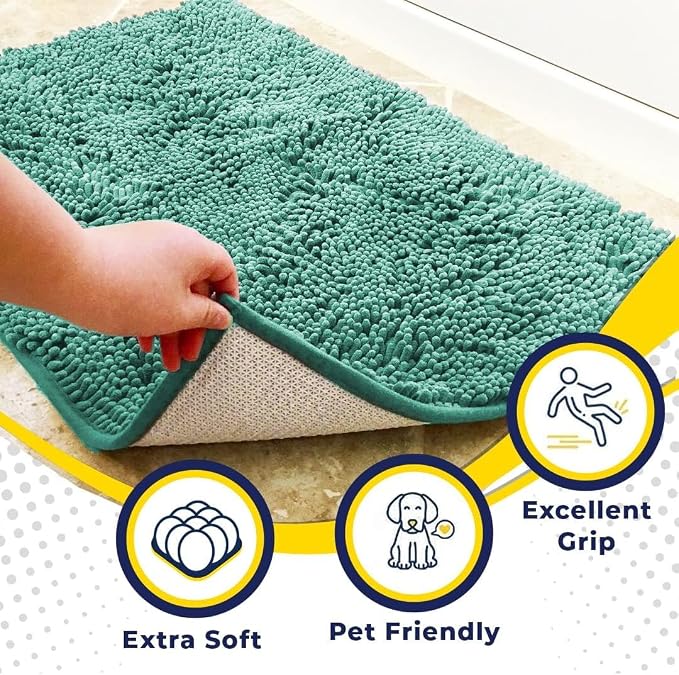 Muddy Mat® | Super Absorbent Door Mat Indoor, Microfiber Quick Dry Chenille - Image 2