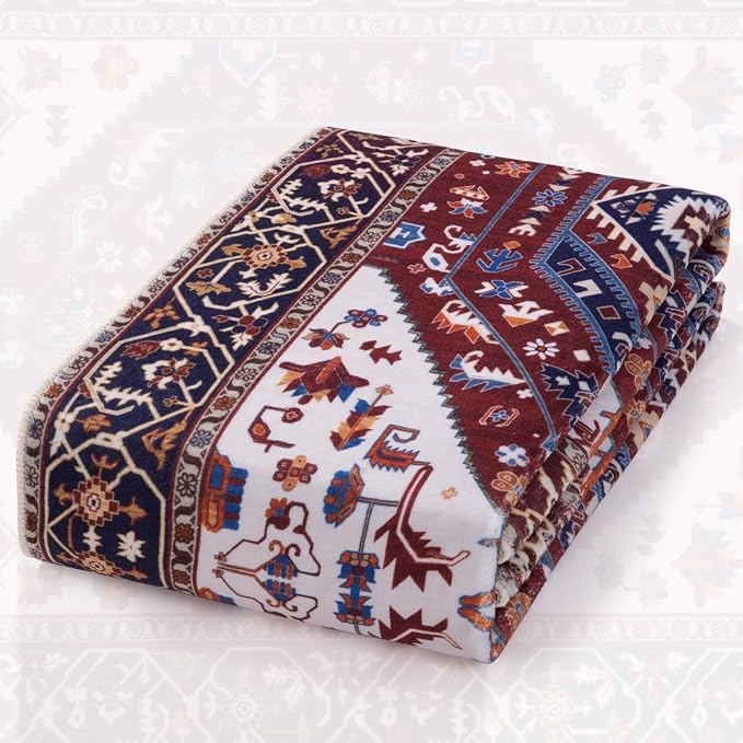 SERISSA 6x9 Area Rugs for Living Room, Large Washable Non-Slip Boho Rug - Image 7