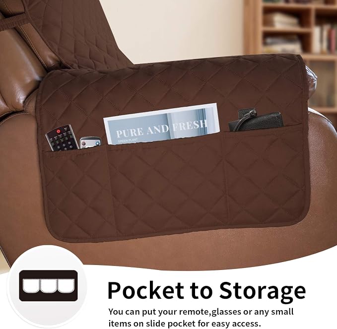 Easy-Going Oversized Recliner Cover Reversible Couch Cover Sofa Cover - Image 3