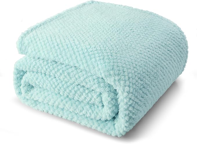 Whale Flotilla Twin Size Fuzzy Fleece Blanket by WHALEFLOTILLA