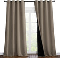 NICETOWN 100% Blackout Blinds, 52 inches x 120 inches, Laundry Room Decor by NICETOWN