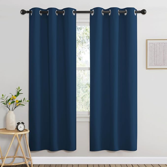 NICETOWN Blackout Window Curtains 72 inches Long, Thermal Insulated Grommet by NICETOWN